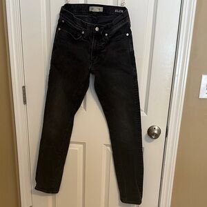 Black Slim Fit Jeans Madewell 28 W x 32 L